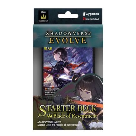 Shadowverse Evolve: Blade of Resentment Starter Deck - Bushiroad - 1