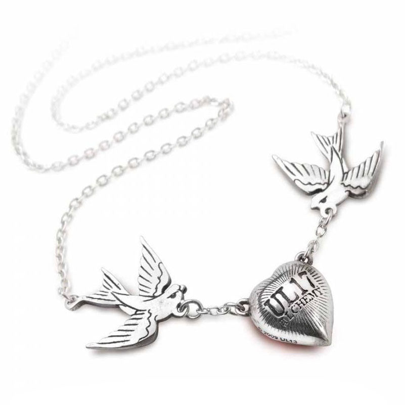 Swallow Heart Necklace - Alchemy of England - 4