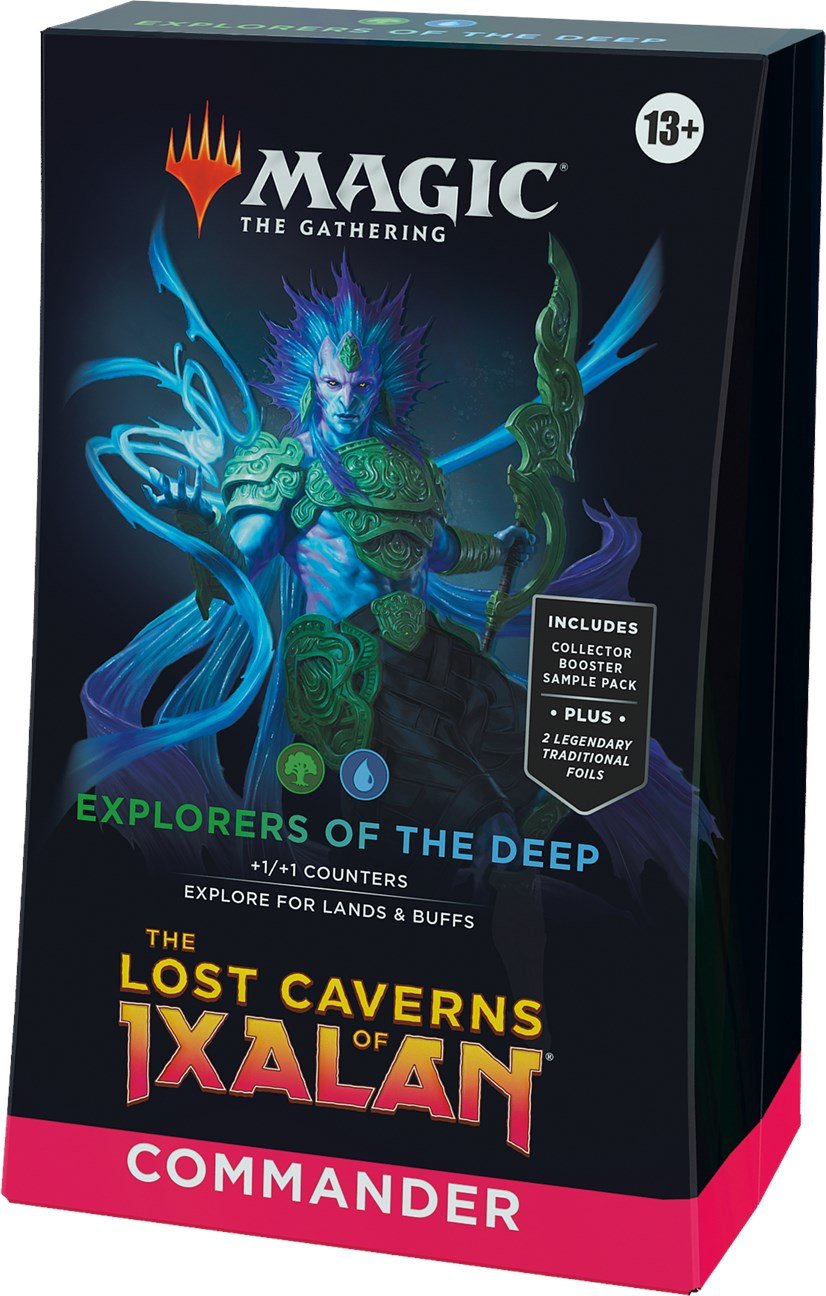 The Lost Caverns of Ixalan - Commander Deck (Explorers of the Deep) - Magic the Gathering - 1