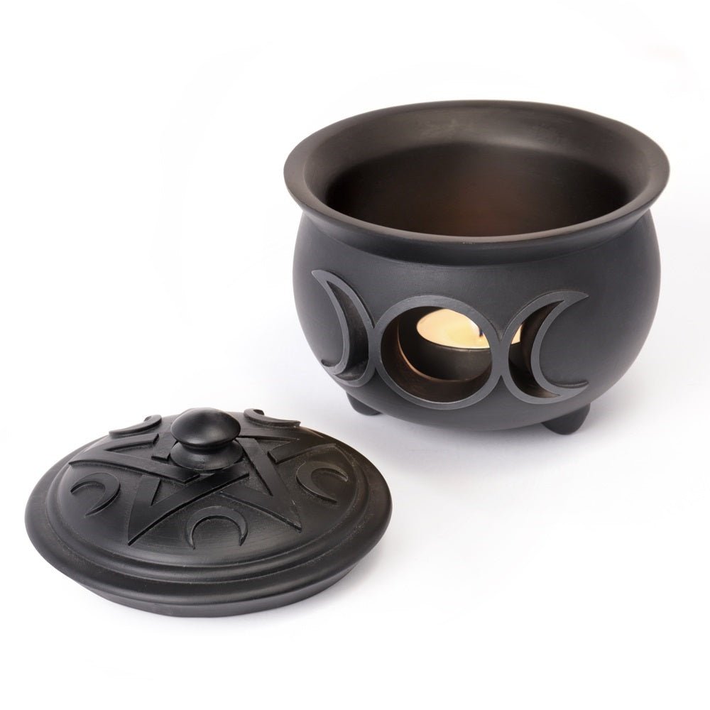 Triple Moon Cauldron Pot - Alchemy of England - 2