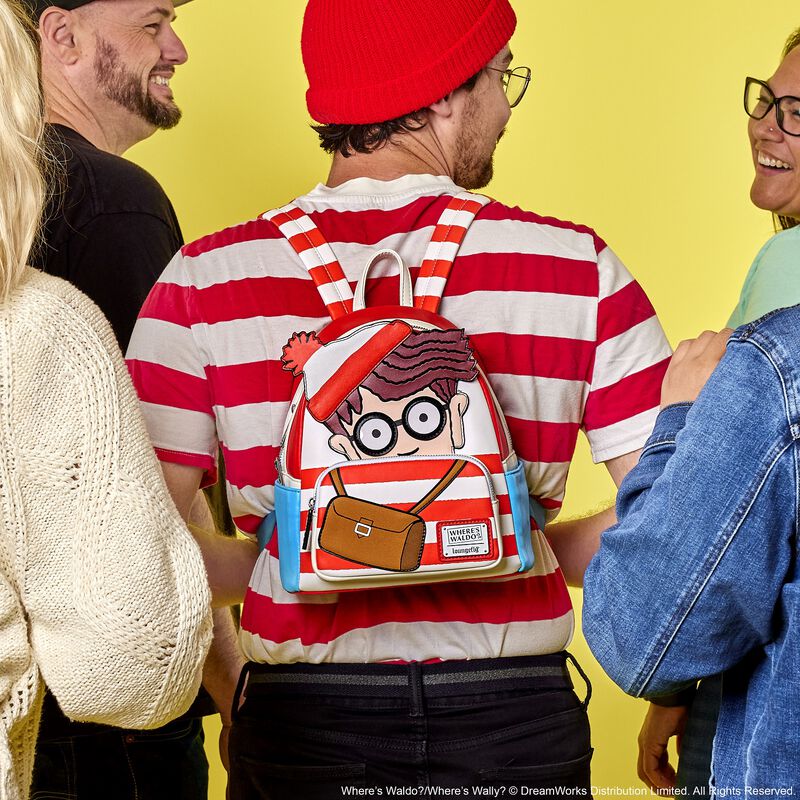 Where’s Waldo Cosplay Mini Backpack - Loungefly - 2