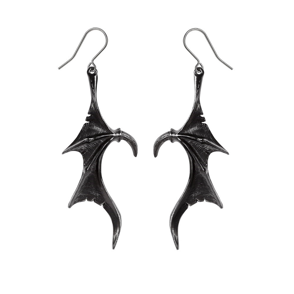 Wings of Midnight Earrings - Alchemy of England - 1