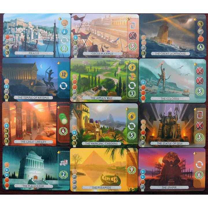 7 Wonders Duel Board Game - Repos Production - 6