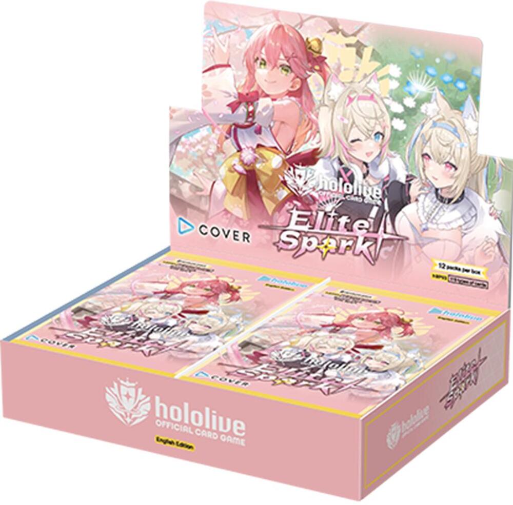 Hololive OCG Elite Spark Booster Display Box