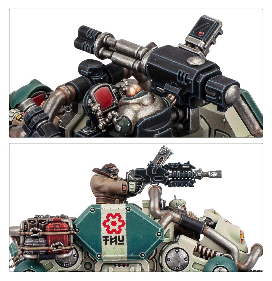 Warhammer 40,000 Leagues Of Votann Kapricus Defender/Carrier Figure