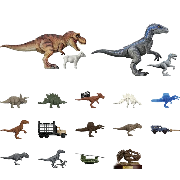 Jurassic World Terraventure TS01 Dinosaur Capture Operation Model Kit (Blind Box)