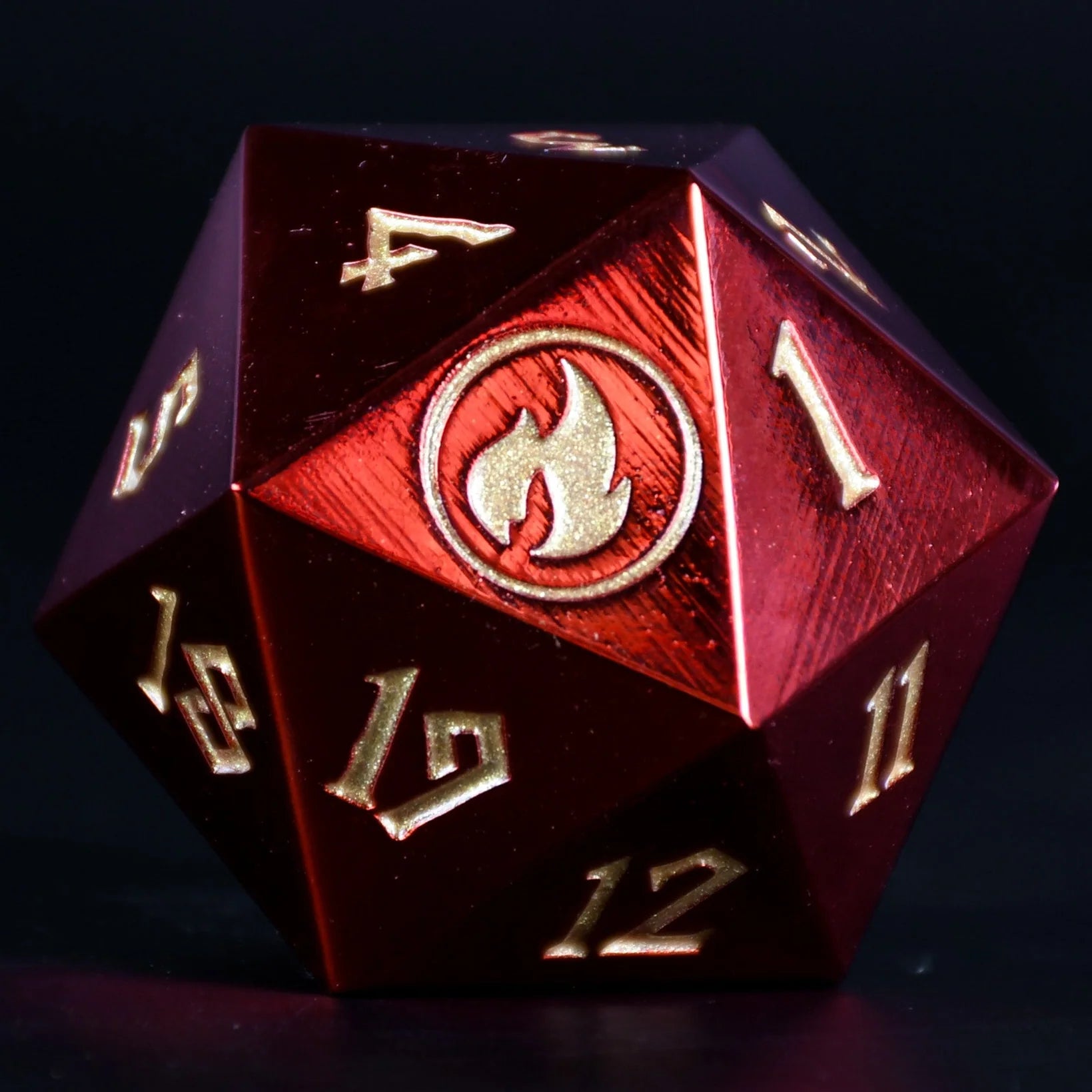 Misty Mountain Gaming Mountain Mana Spindown Metal D20