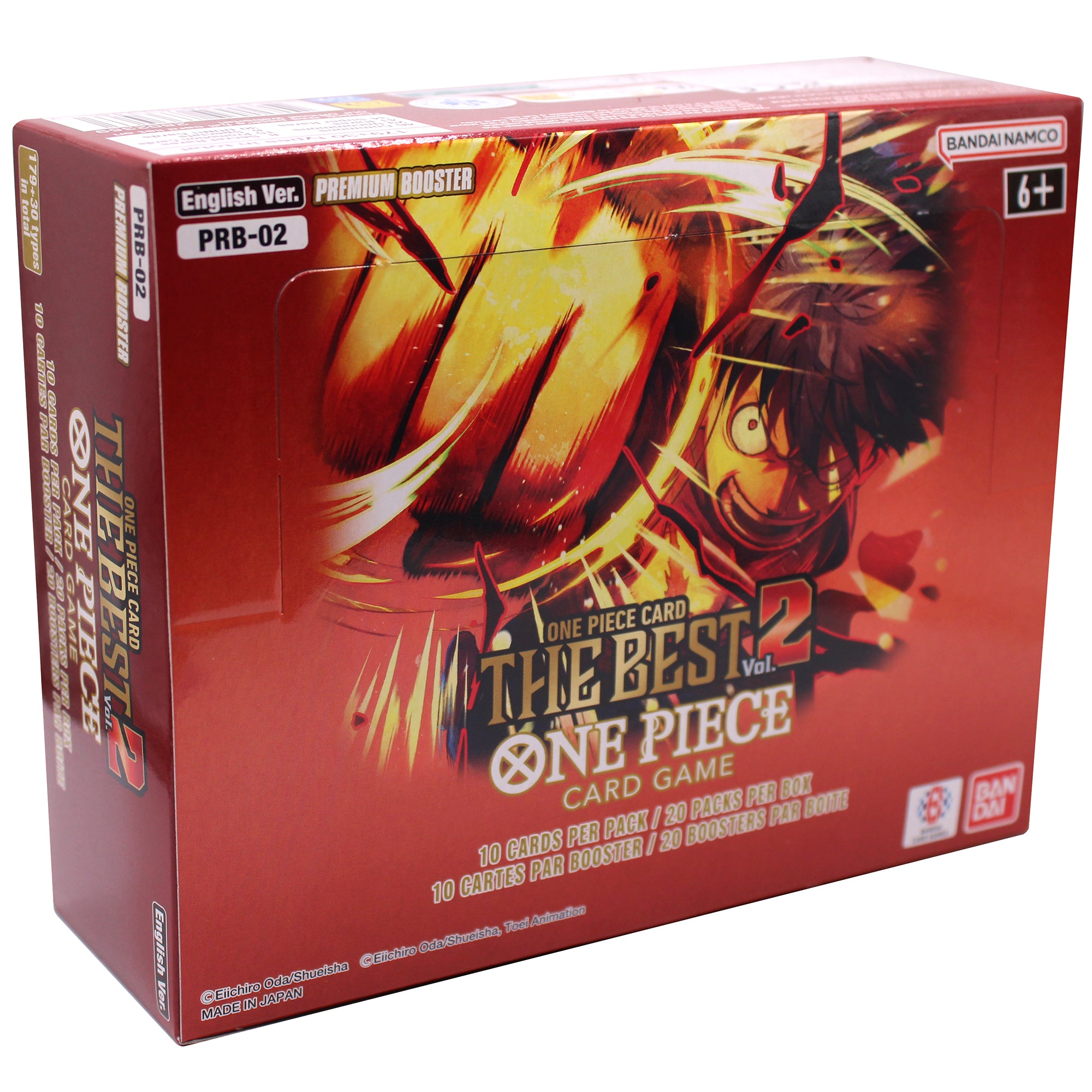One Piece Premium Booster Vol. 2 Booster Display Box