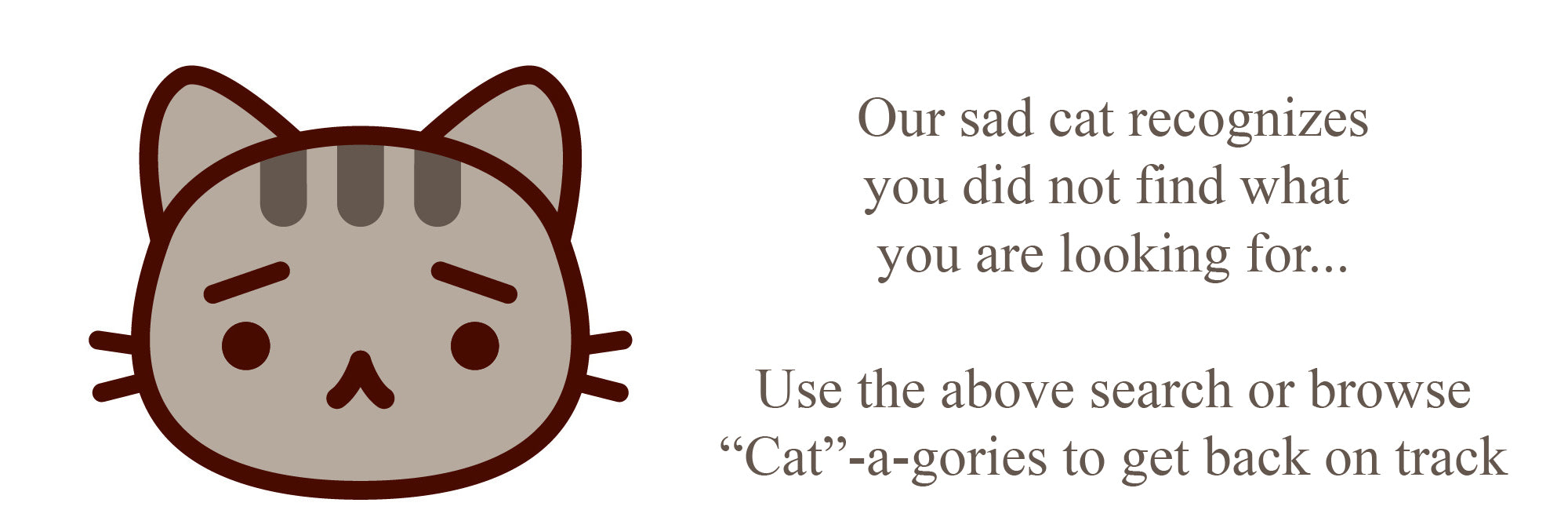 Error 404 not found, Haiku POP Sad Cat