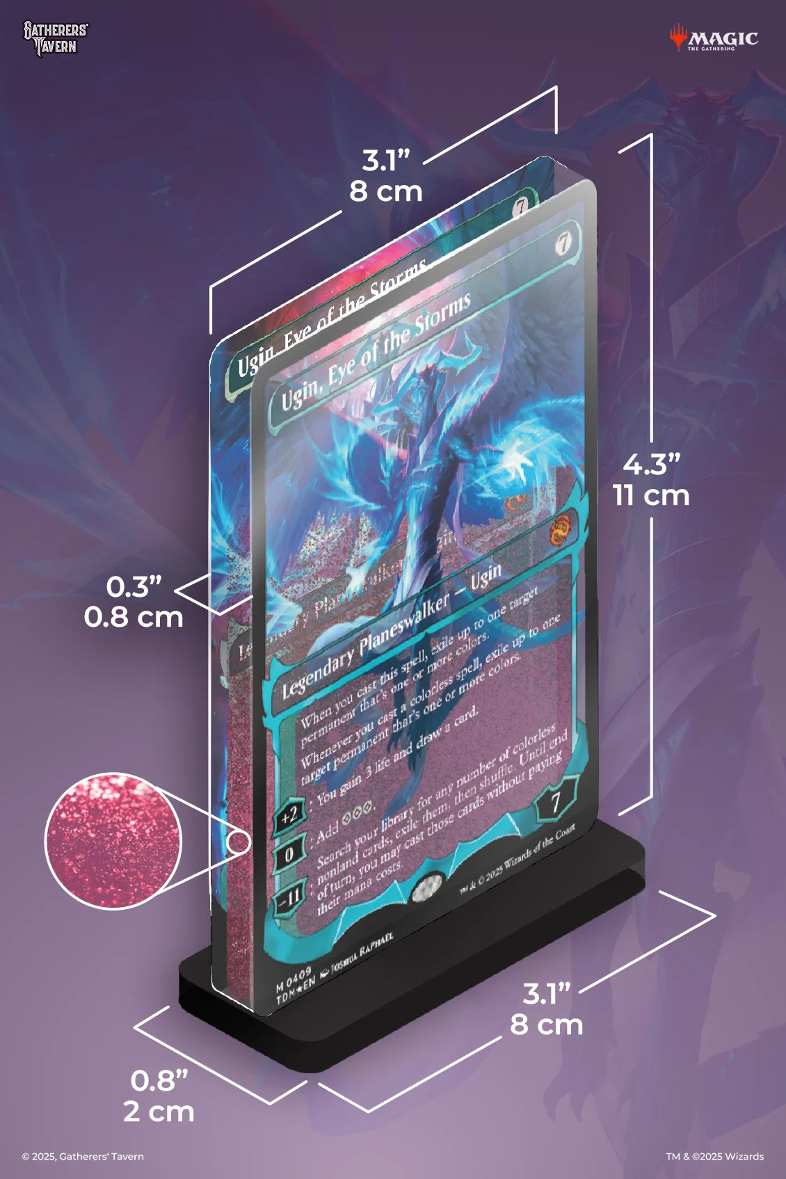 Magic the Gathering Ugin Eye of the Storms Gatherers Tavern Slab Standee