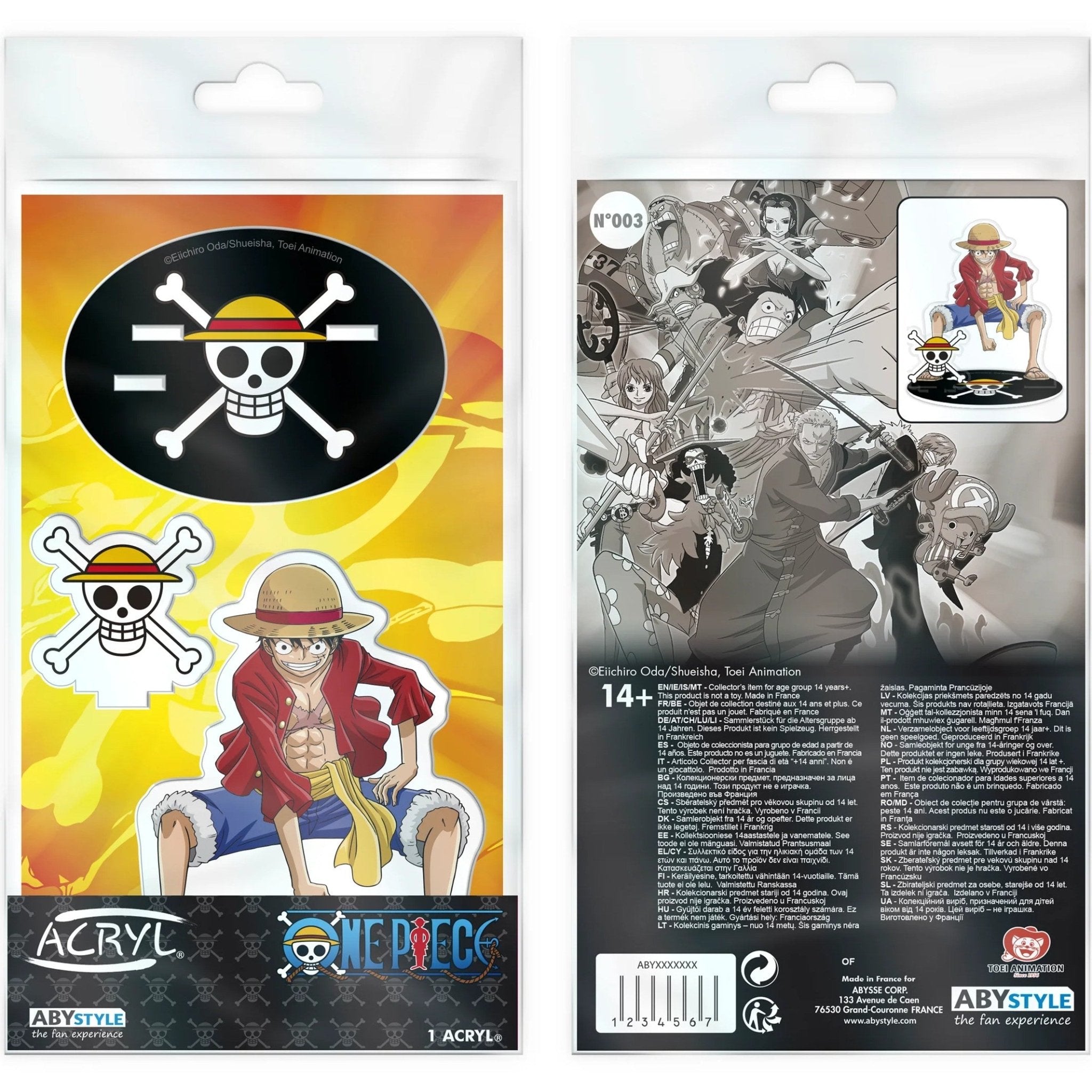 Abysse One Piece Monkey D. Luffy Acryl Figure - Abysse - 2