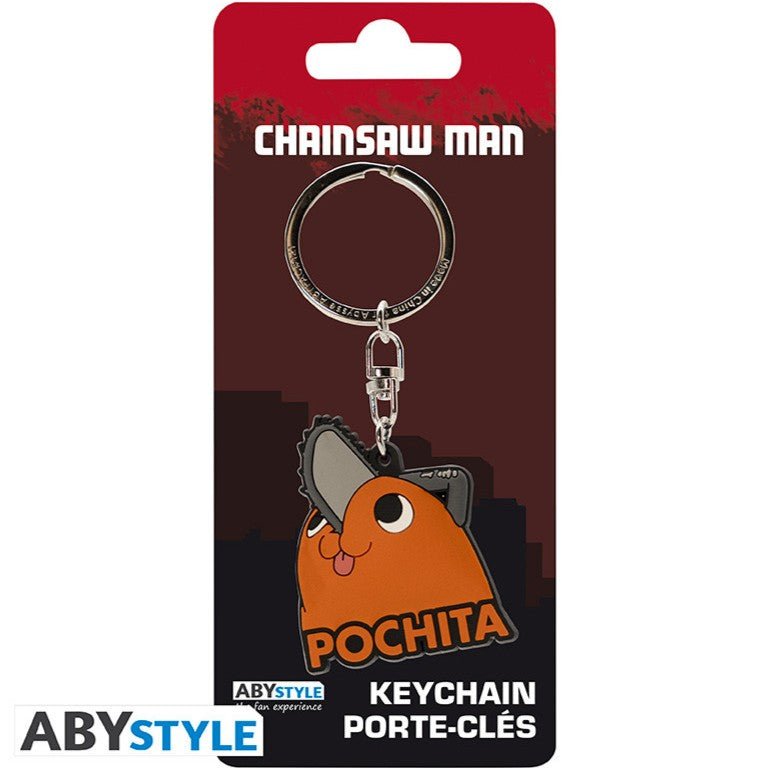 ABYstyle CHAINSAW MAN Pochita PVC Keychain - Abysse - 3