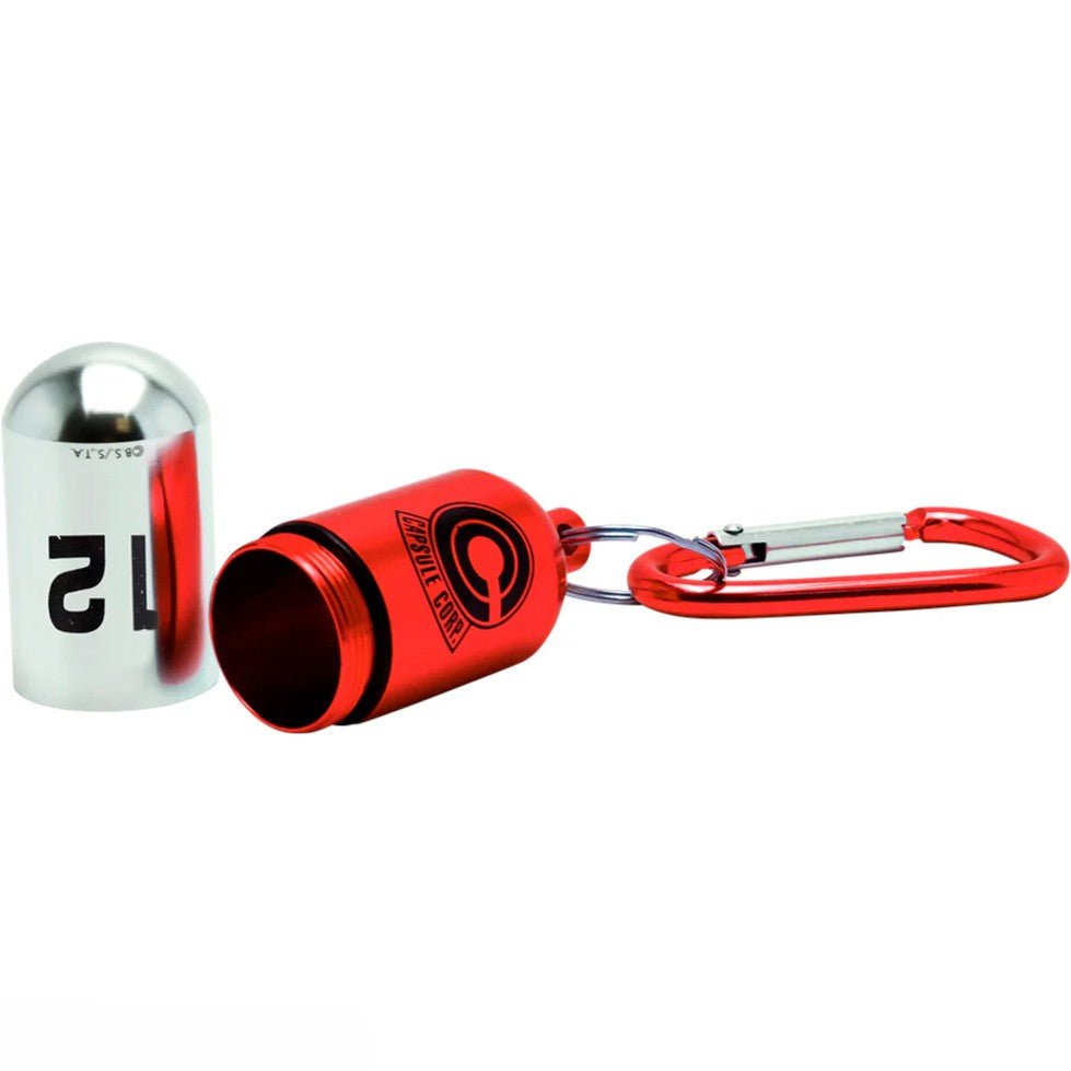 ABYstyle DRAGON BALL Z Red Capsule Corp. Replica Keychain - Abysse - 2