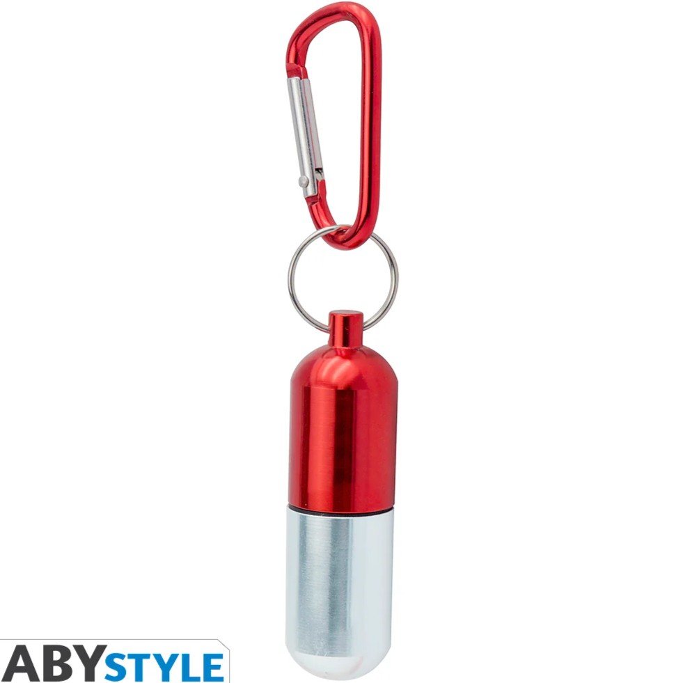 ABYstyle DRAGON BALL Z Red Capsule Corp. Replica Keychain - Abysse - 1