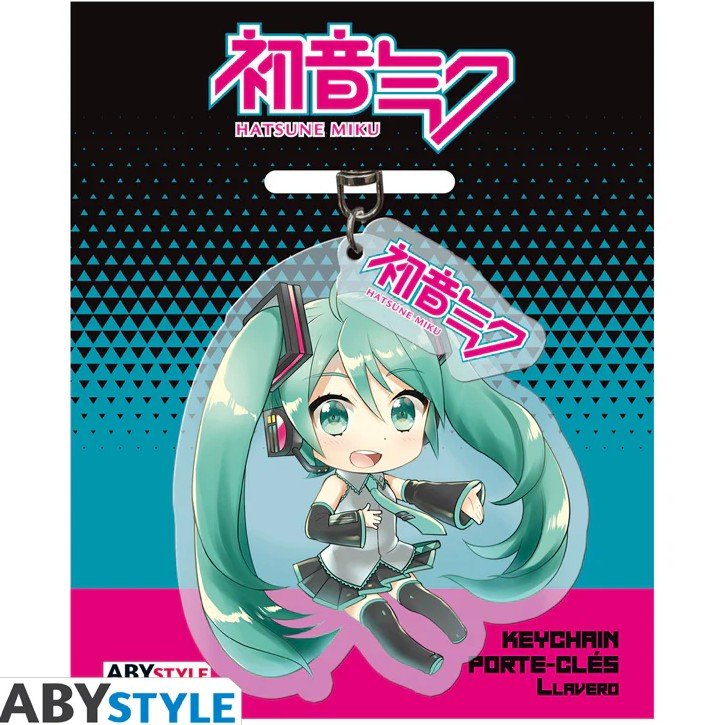 ABYstyle Hatsune Miku with Charm Acryl Keychain - Abysse - 3