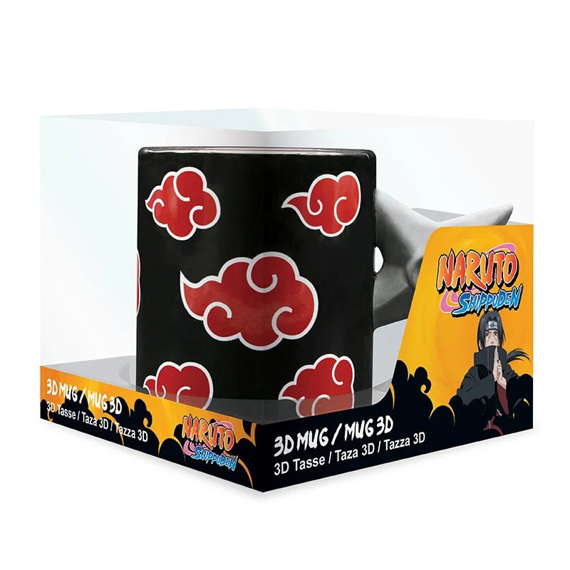 ABYstyle Naruto Shippuden Shuriken Akatsuki 3D Handle Anime Mug - Abysse - 1