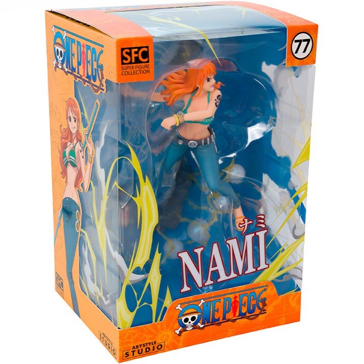 ABYstyle Super Figure Collection One Piece Nami Anime Figure - Abysse - 5