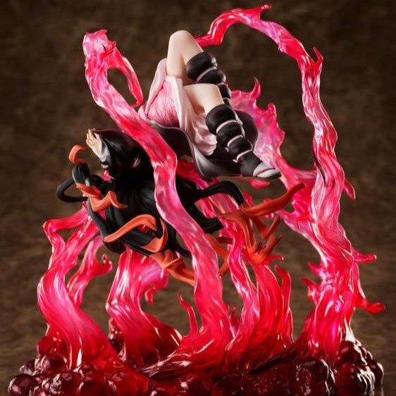 Aniplex Demon Slayer Kimetsu no Yaiba Nezuko Kamado Exploding Blood 1/8 Scale Anime Figure - Haiku Pop - 3
