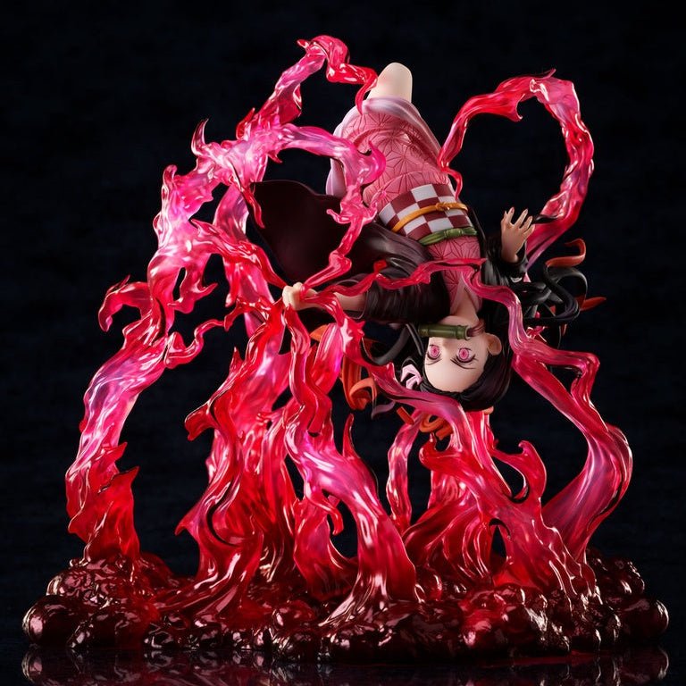 Aniplex Demon Slayer Kimetsu no Yaiba Nezuko Kamado Exploding Blood 1/8 Scale Anime Figure - Haiku Pop - 1
