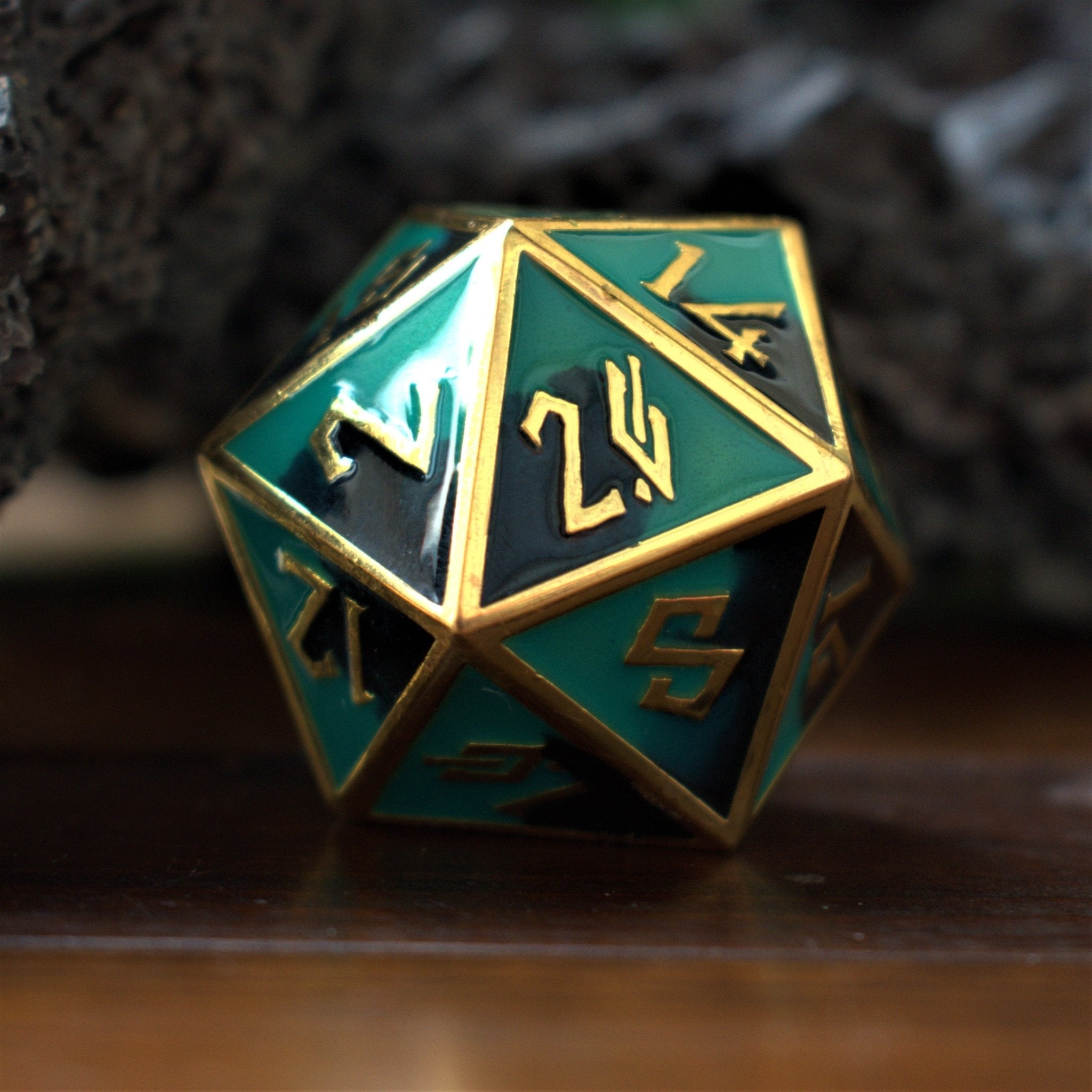 Atlantis Metal Dice Set - Misty Mountain Gaming - 2