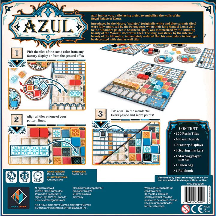 Azul Board Game - Next Move Games - 2