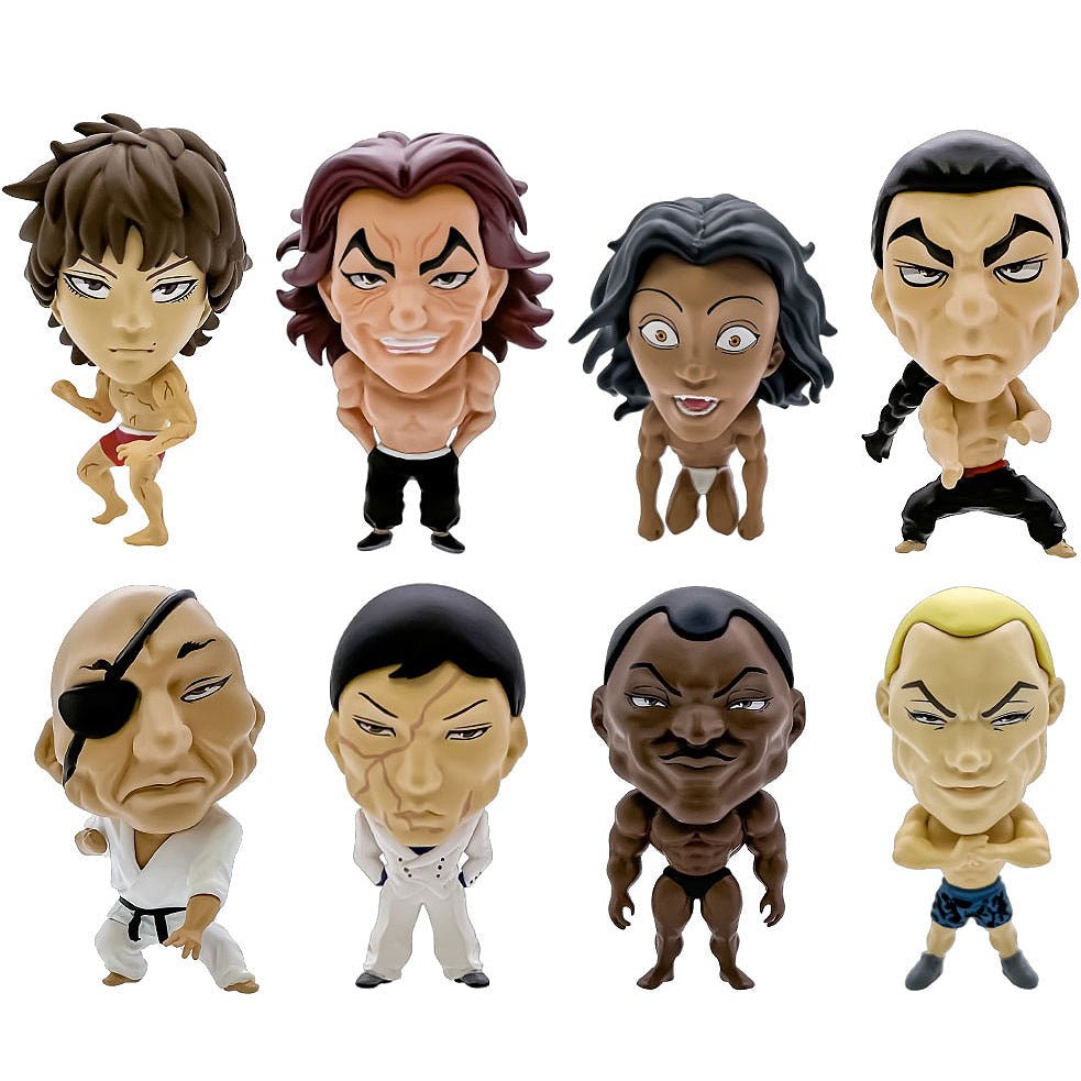 Baki Hanma 16d Trading Figure Collection (Blind Box) - Haiku Pop - 1