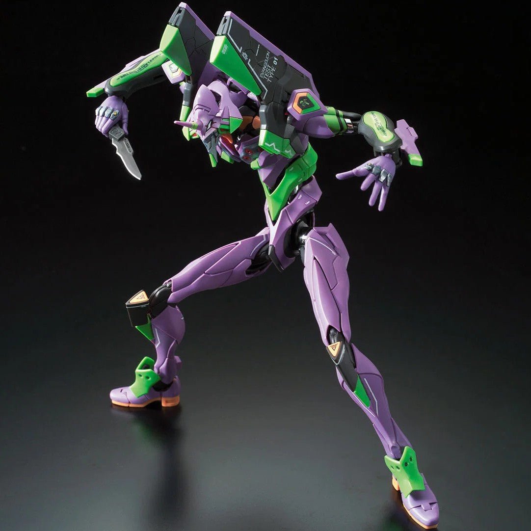 Bandai Evangelion EVA Unit-01 Real Grade 1/144 Model Kit - Bandai - 3