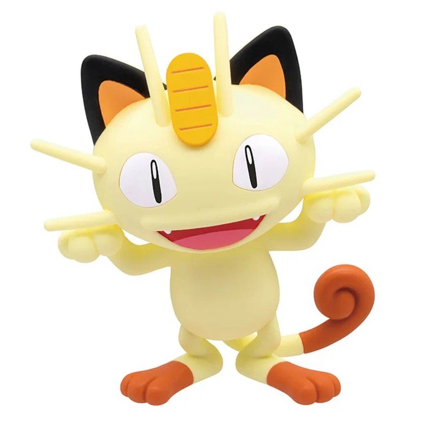 Bandai Hobby Pokemon Quick! Model Kit Meowth - Bandai - 1