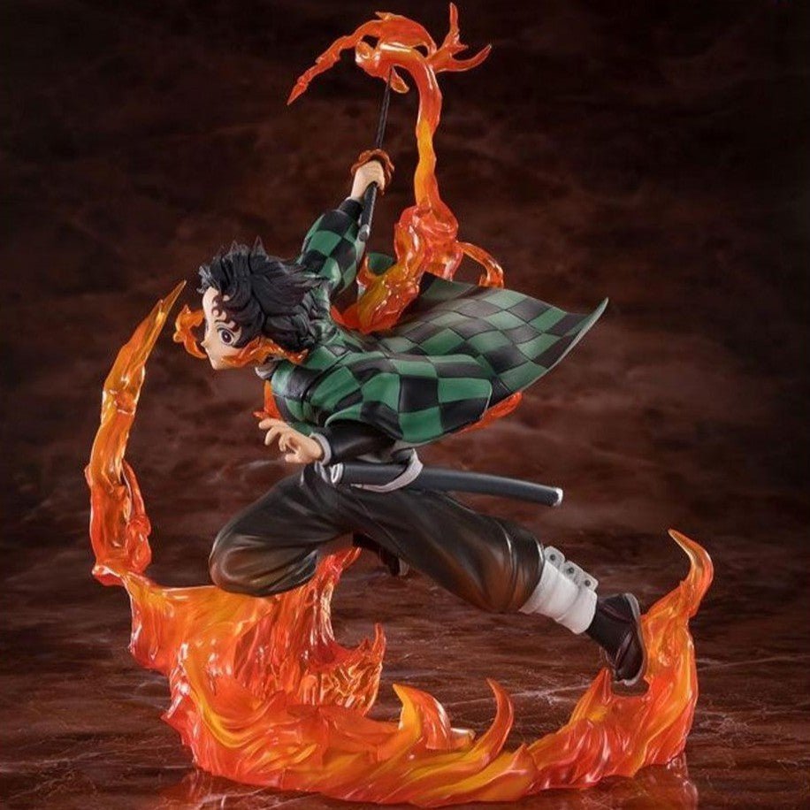 Bandai Tamashii Nations Figuarts Zero Rengoku's Sword Guard Version Tanjiro Kamado Figure - Bandai - 2