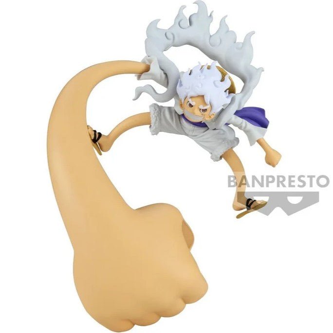 Banpresto FigLife! One Piece Monkey D. Luffy Gear 5 Anime Figure - Banpresto - 1