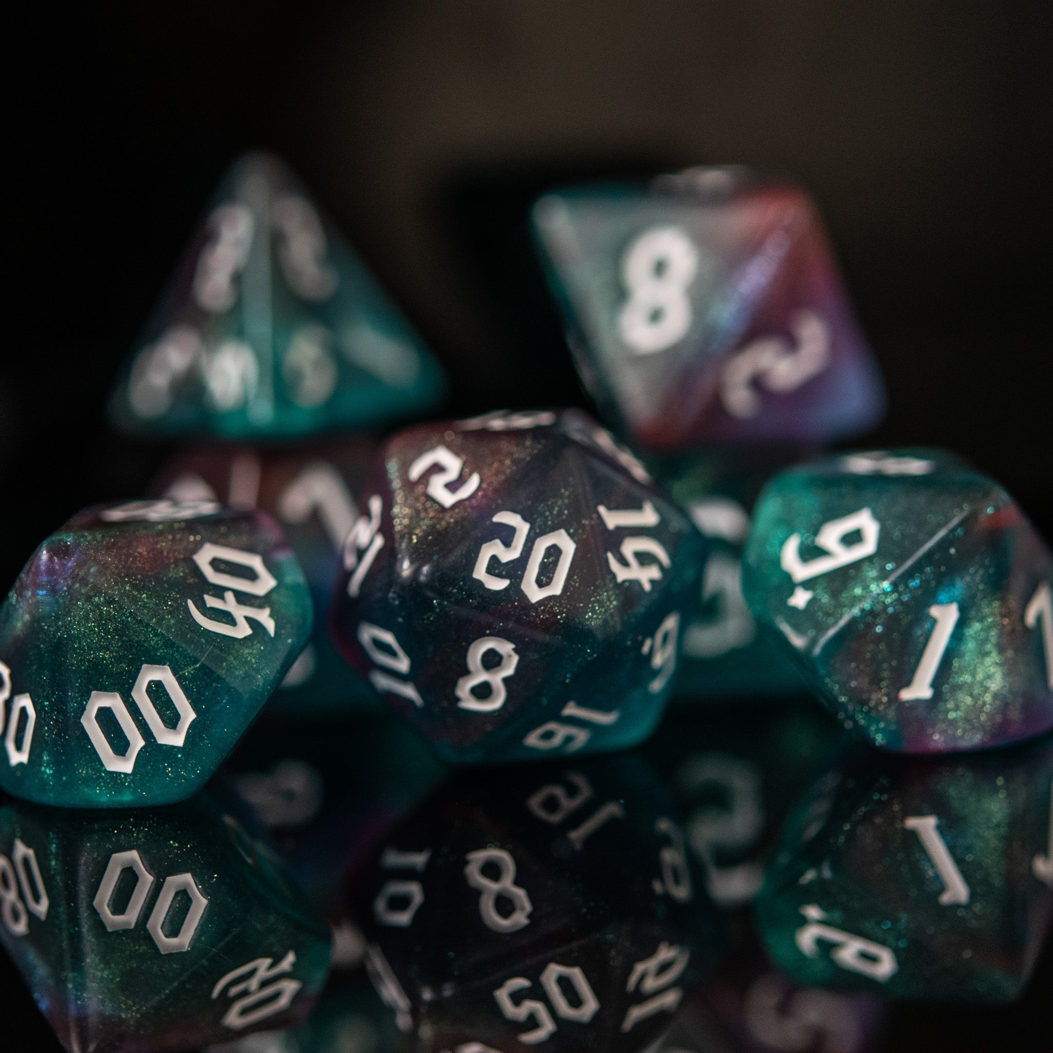 Bard Class Acrylic Dice Set - Misty Mountain Gaming - 2