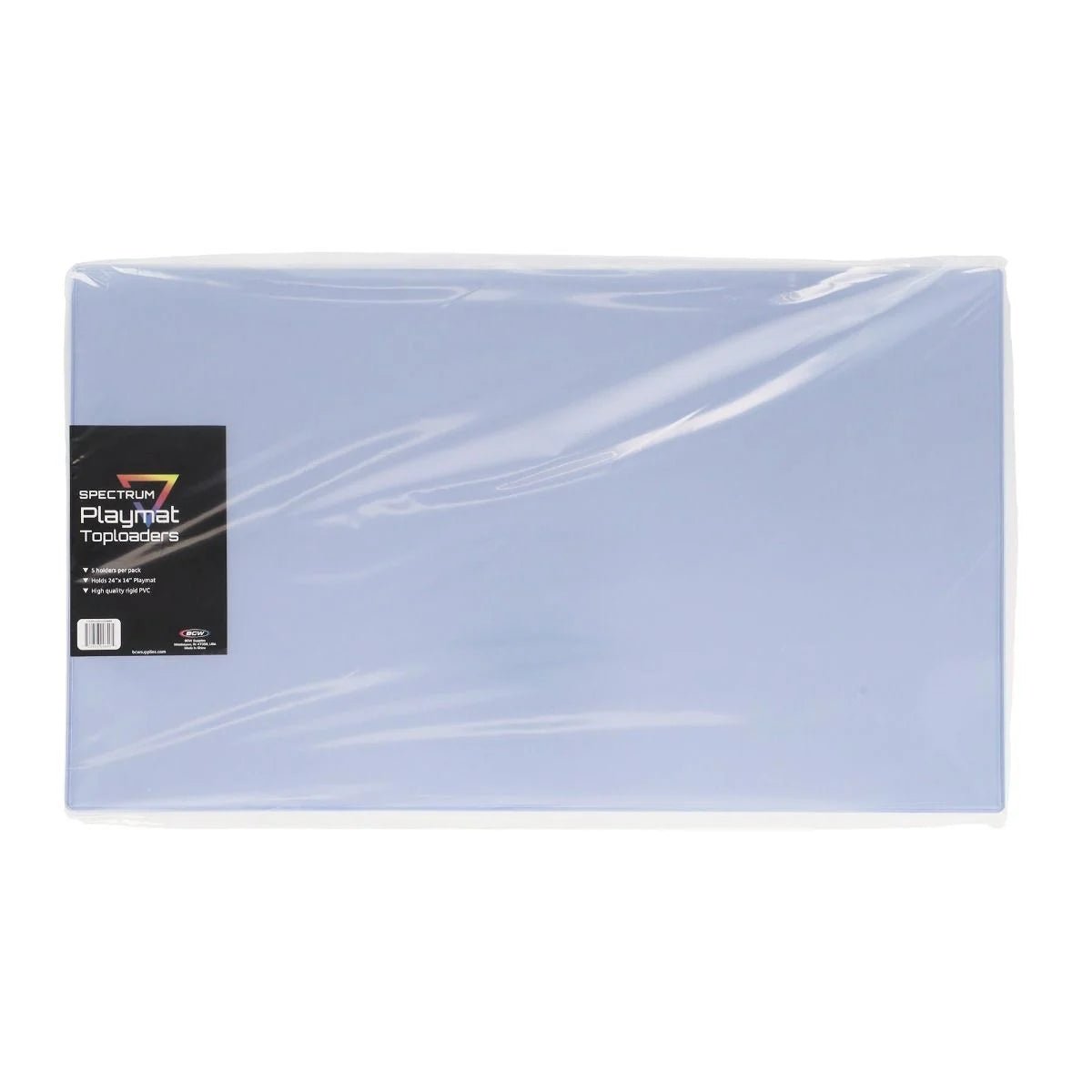 BCW 24" x 14" Clear Playmat Topload Holder, 5 Pack - BCW - 1