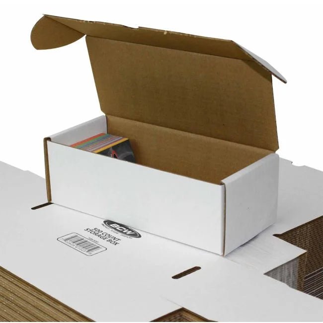 BCW 500 Count Cardboard Collectible Card Storage Box - BCW - 1