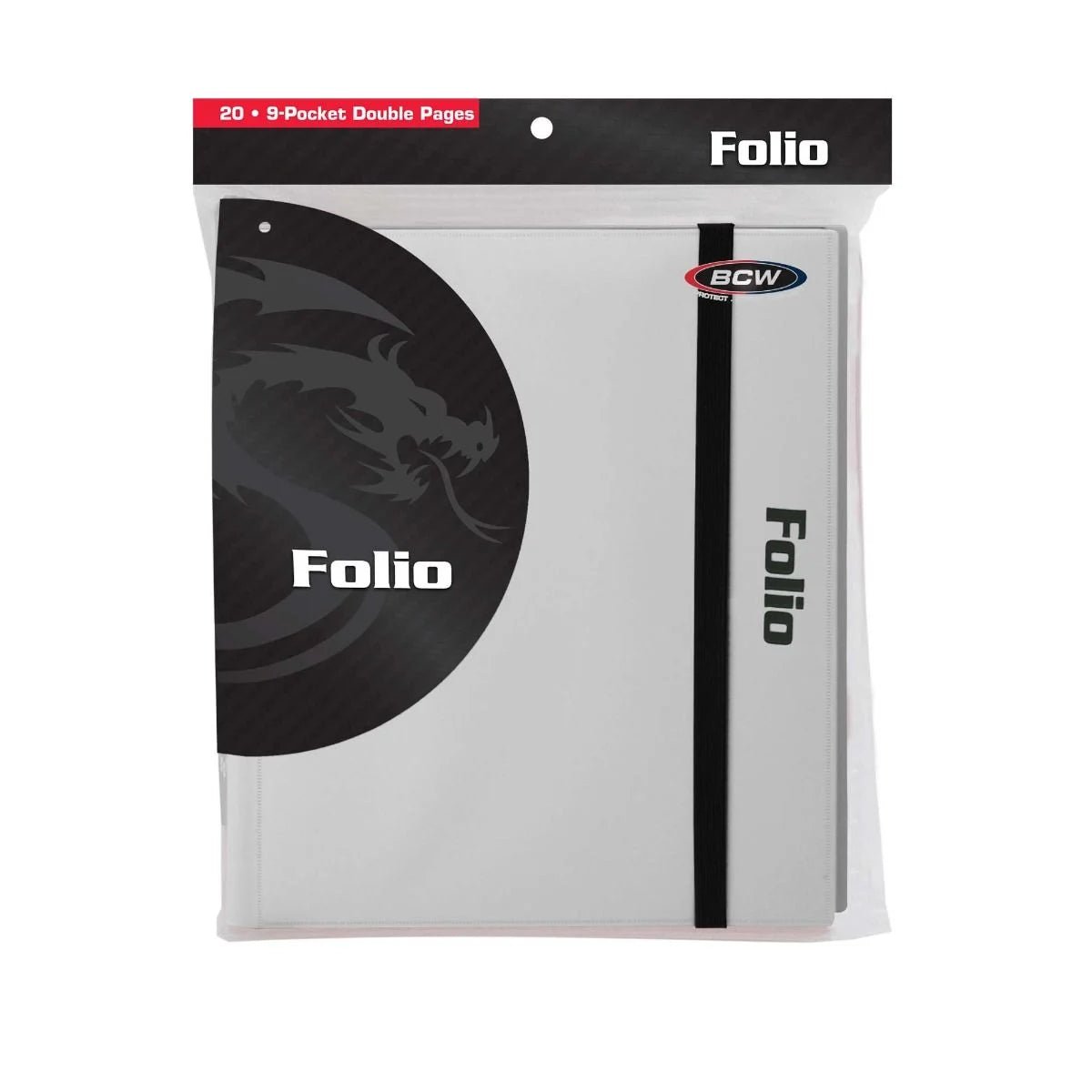 BCW Card Folio 9-Pocket Album White - BCW - 1