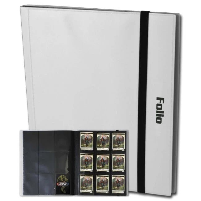 BCW Card Folio 9-Pocket Album White - BCW - 2