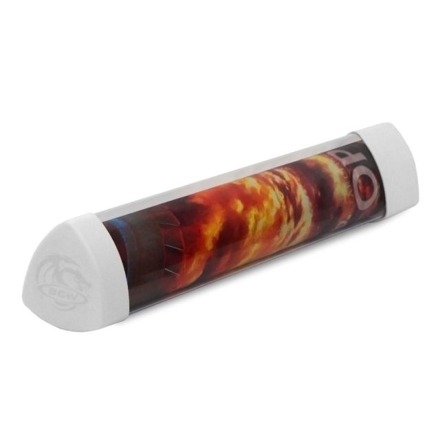 BCW Playmat Tube with Dice Cap, White/Clear - BCW - 2