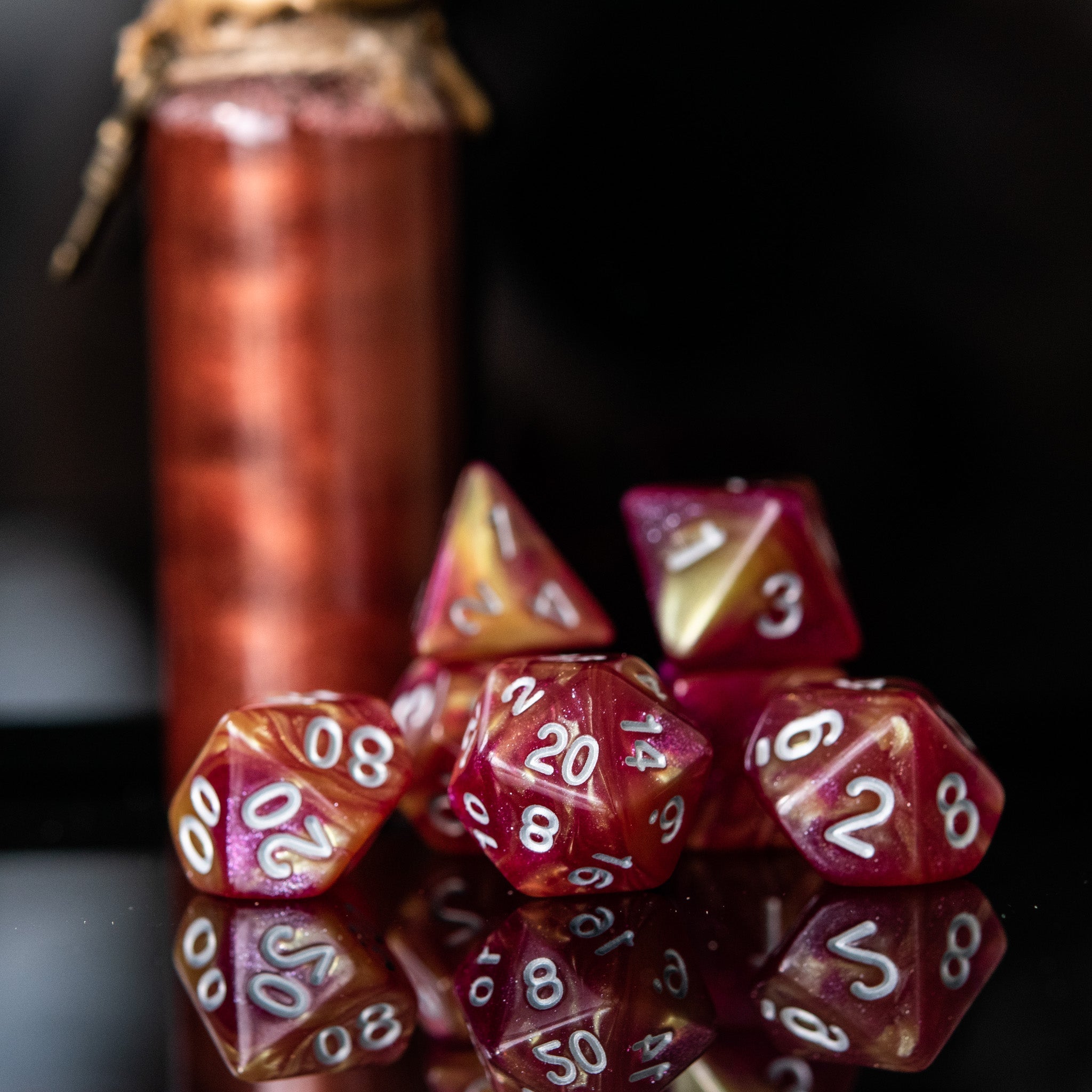 Berserker Potion Acrylic Dice Set - Misty Mountain Gaming - 1