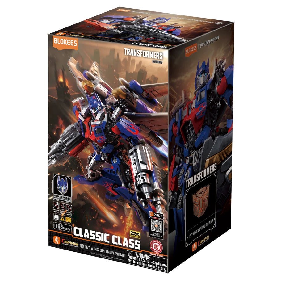 Blokees Transformers Classic Class Movie 3 Jet Wing Optimus Prime - Blokees - 1