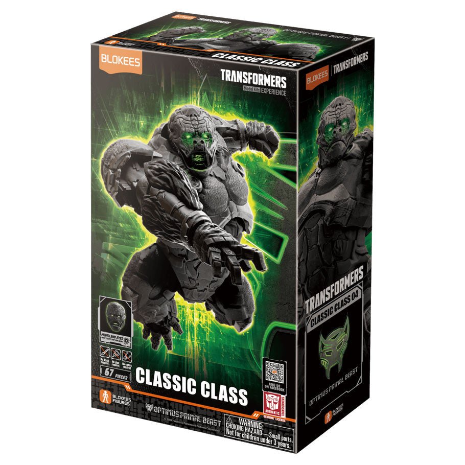 Blokees Transformers Classic Class Optimus Primal Beast Model Kit - Blokees - 1