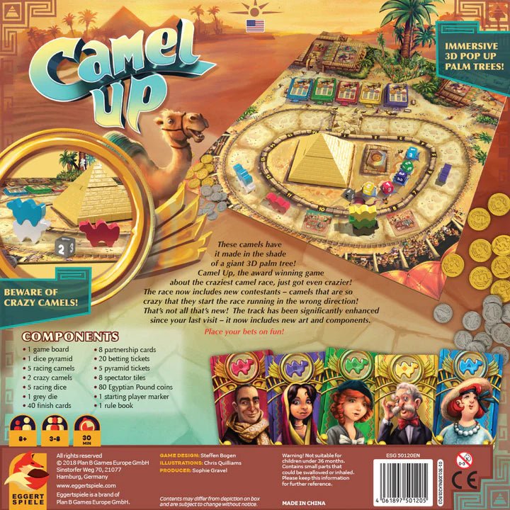 Camel Up Board Game - Lookout Games - 2