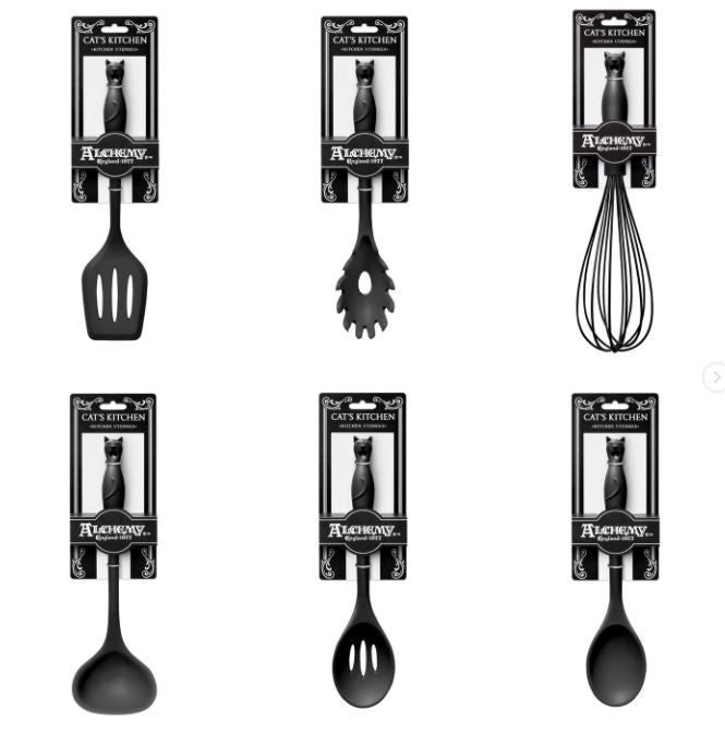 Cat Kitchen Utensils (6) Set - Alchemy of England - 1