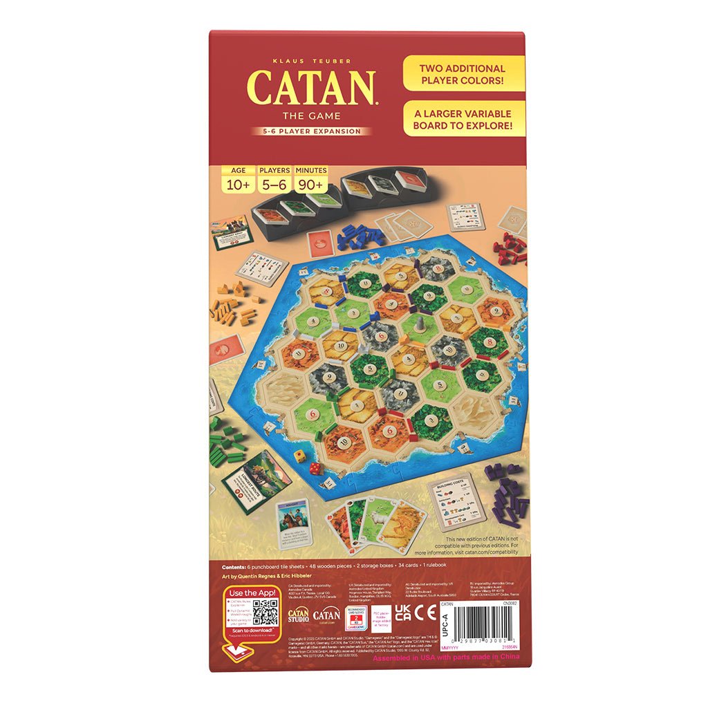 CATAN® 5 - 6 Player Board Game Expansion - Catan Studio - 4
