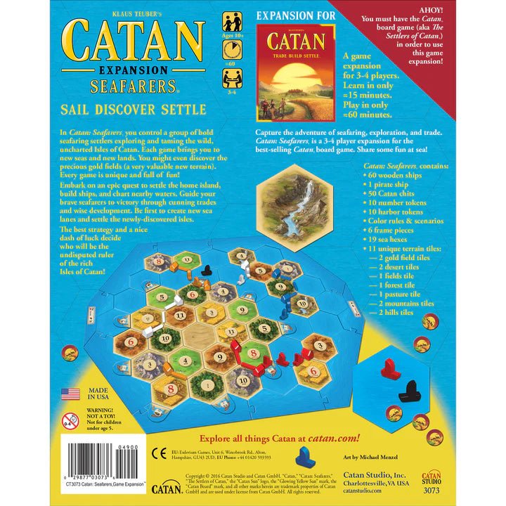 CATAN: Seafarers Board Game - Catan Studio - 3