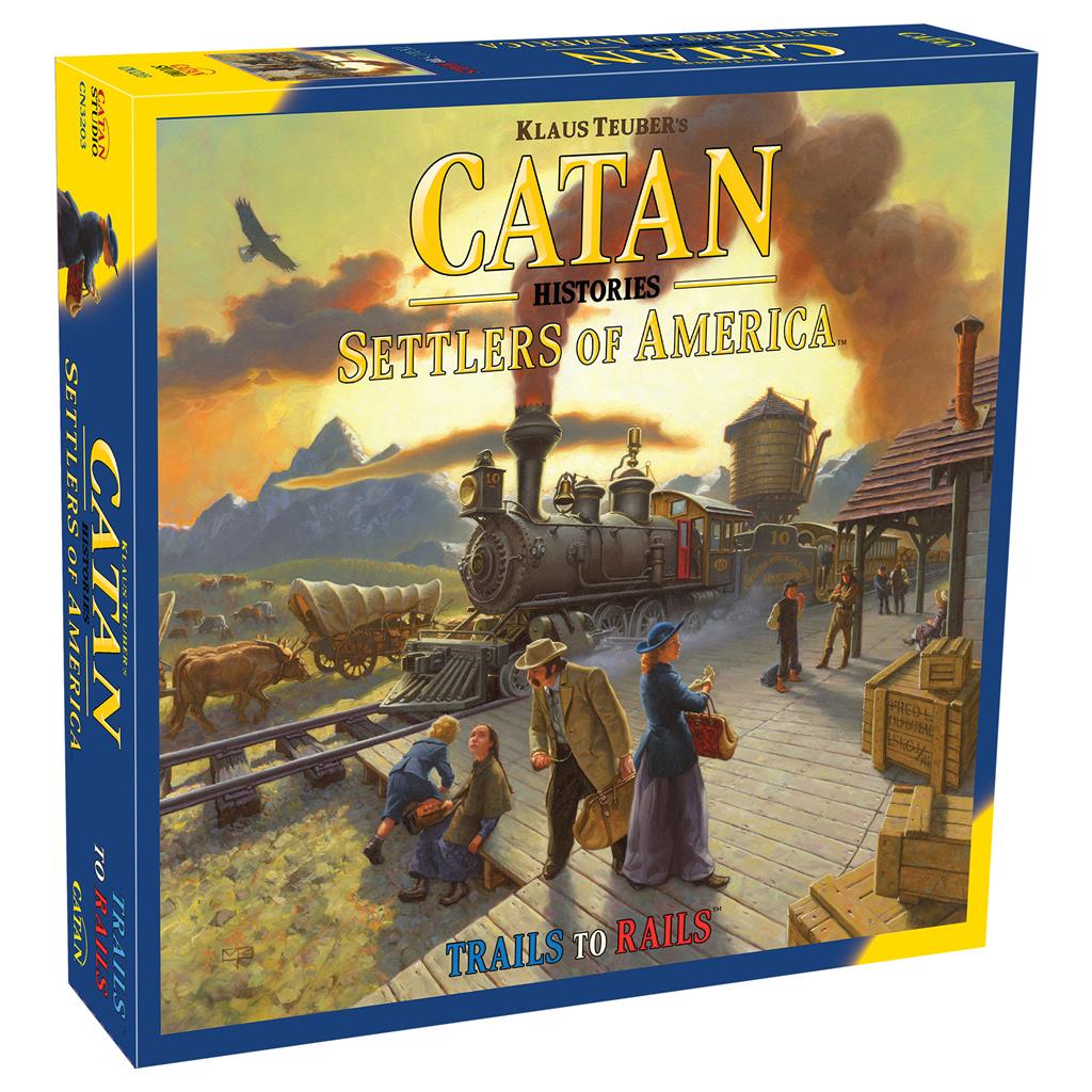 CATAN Settlers of America Board Game - Catan Studio - 1