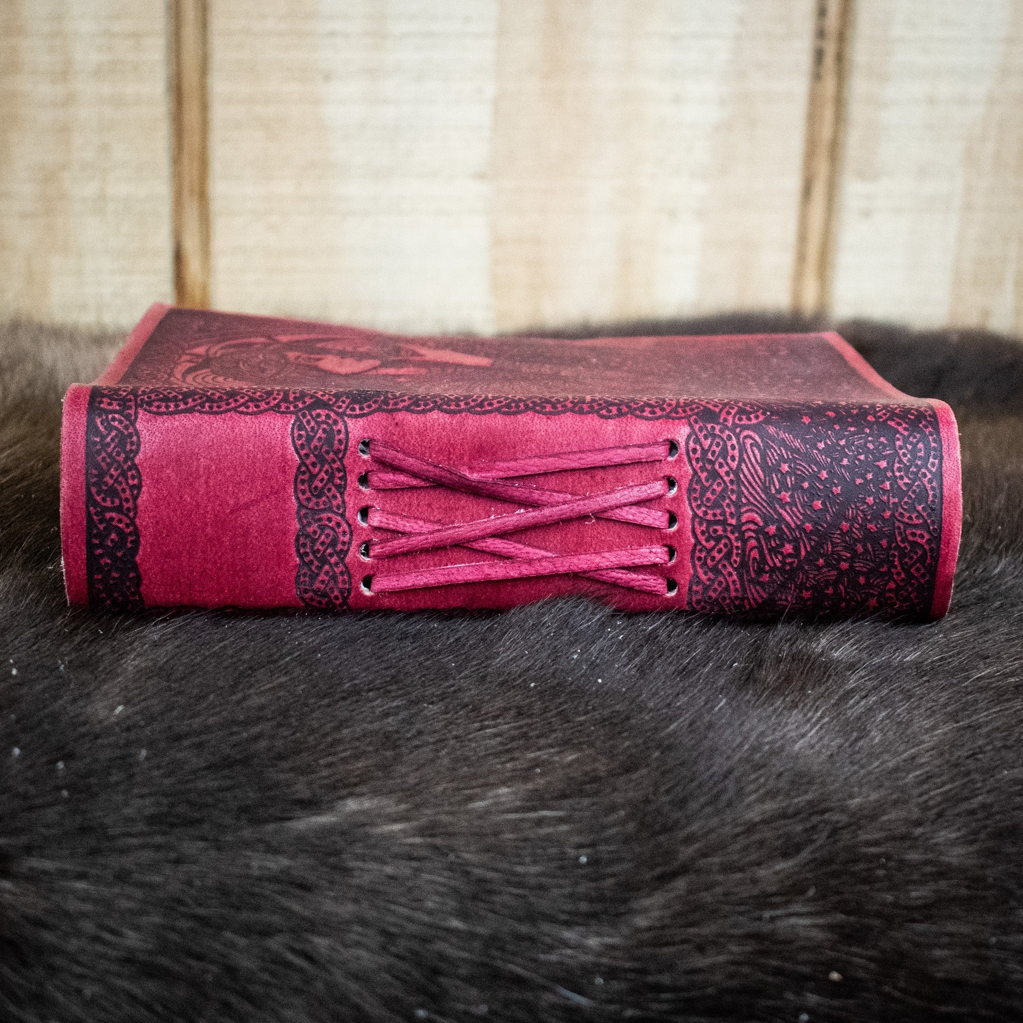 "Celtic Angel" Leather Journal - Misty Mountain Gaming - 9