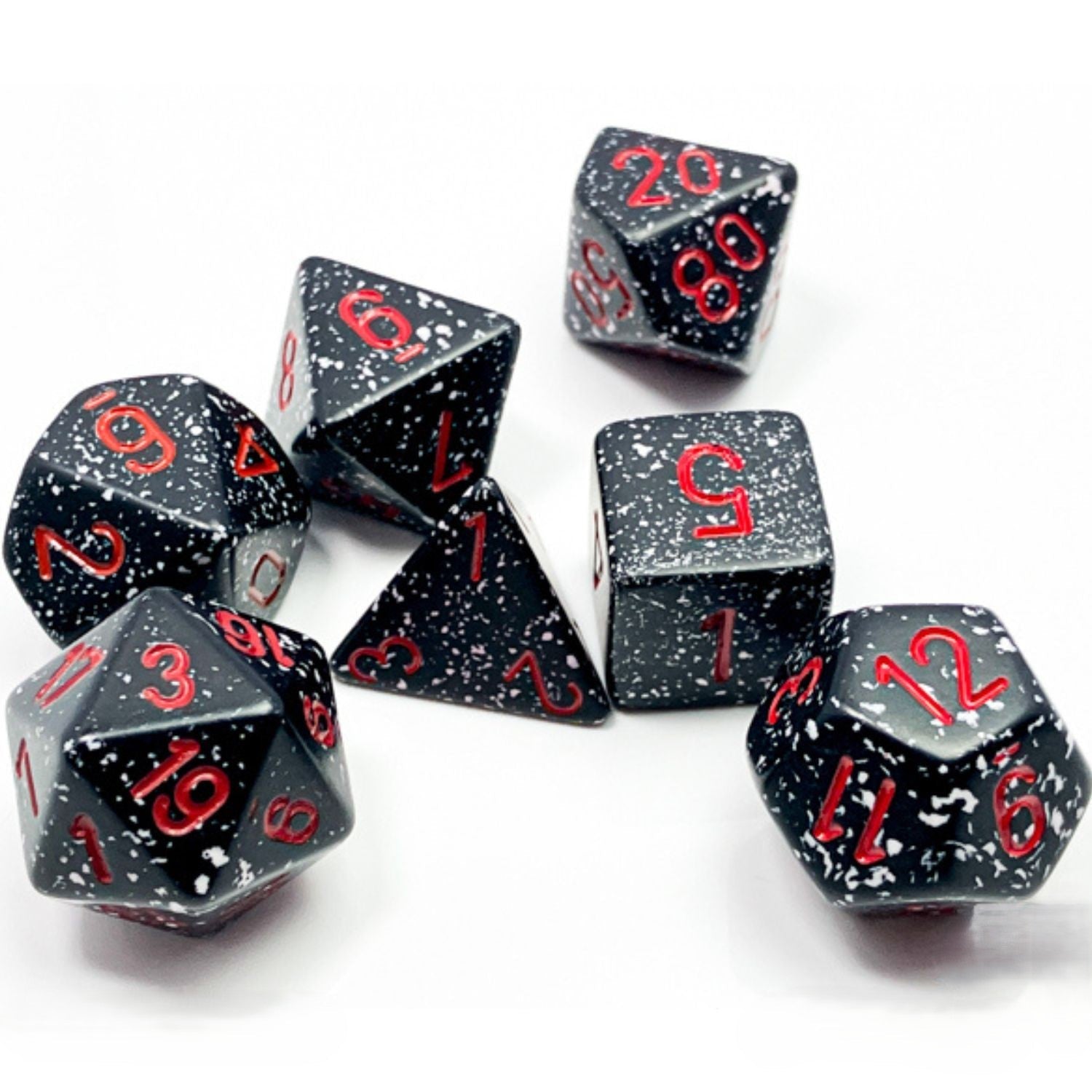 Chessex Speckled® Polyhedral Dice, Space™ (7-Die Set) - Chessex - 1