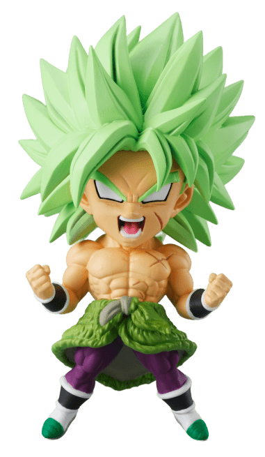 Chibi Masters Dragon Ball Broly Anime Figure - Bandai - 1