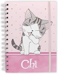 CHI'S SWEET HOME - Purrty in Pink Spiral Notebook - Abysse - 1