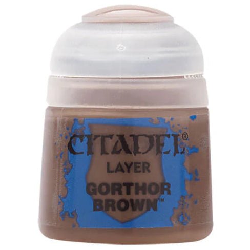 Citadel Gorthor Brown Layer Paint 12ml - Games Workshop - 1