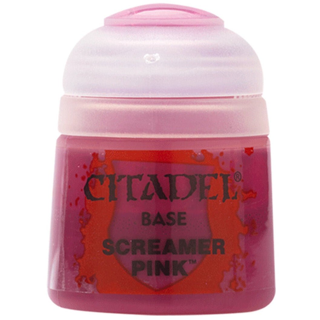 Citadel Screamer Pink Base Paint 12ml - Games Workshop - 1